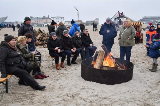 Warnemünder Schneegestöber: So startet das Ostseebad in die Ferien