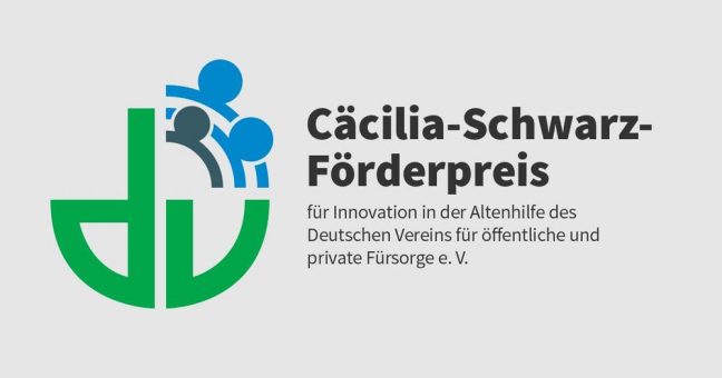 Cäcilia-Schwarz-Förderpreis für Innovation in der Altenhilfe – Ausschreibung für Nachwuchswissenschaftler/innen