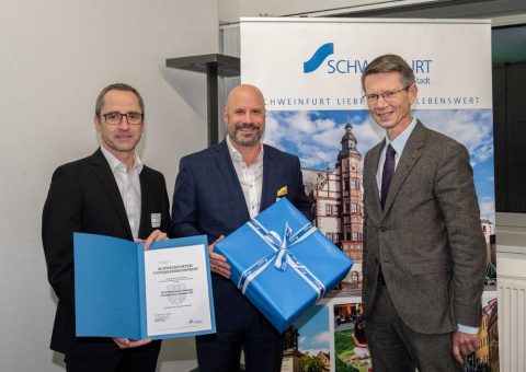 Mercator-Leasing mit Unternehmer-Preis der Stadt Schweinfurt ausgezeichnet