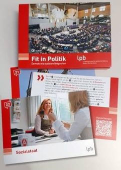 „Fit in Politik“: 34 Bildkarten im handlichen A6-Format