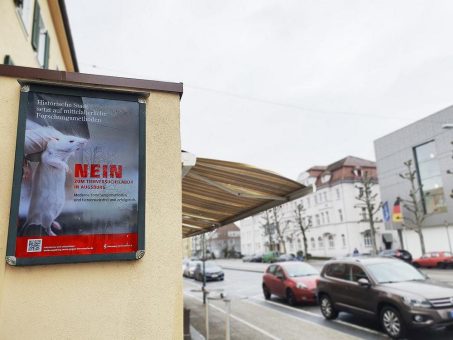 „NEIN zum Tierversuchslabor in Augsburg!“