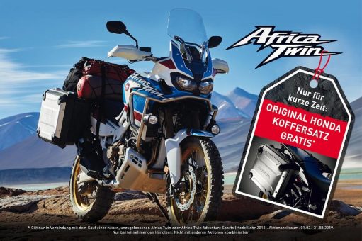 Africa Twin – gratis Koffersatz