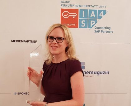 WMD-Lösung für Rechnungseingang erhält IA4SP-Award 2018