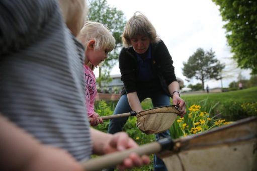 Auch 2023 lernen Schulklassen Natur im Park der Gärten kennen