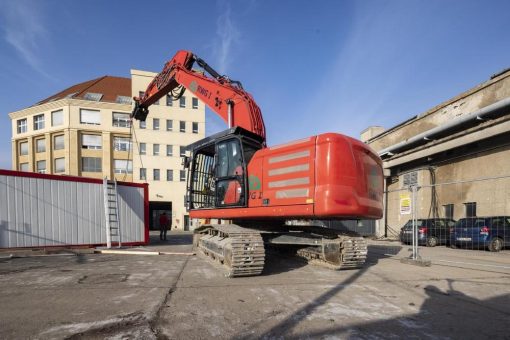 DIEAG beginnt mit Abrissarbeiten im Süd-West-Karree des BE-U | Behrens-Ufer