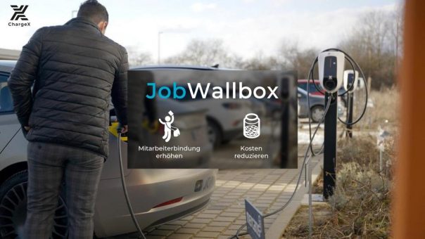ChargeX stellt JobWallbox vor und ermöglicht Beschäftigen das Laden ihres Elektroautos am Arbeitsplatz