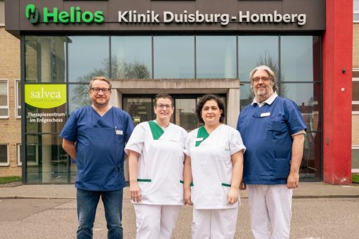 Qualitätssiegel „Geriatrie für Akuteinrichtungen“ für die Helios Klinik Duisburg-Homberg