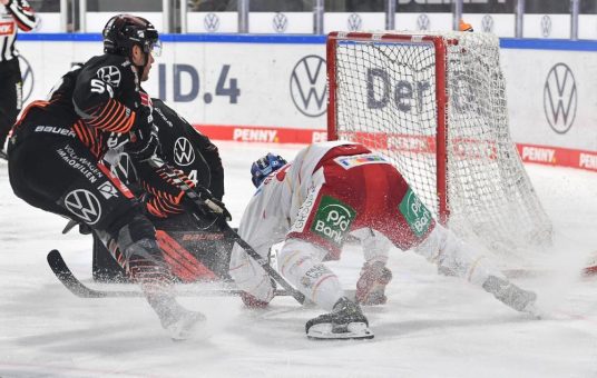 Knappe Niederlage in Wolfsburg:  Die Gizzlys schlagen die DEG mit 4:2