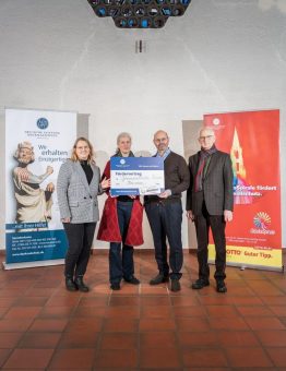 Deusche Stiftung Denkmalschutz unterstützt mit Fördergeldern der GlücksSpirale die Restaurierung der Johanneskirche in Hamburg-Rissen