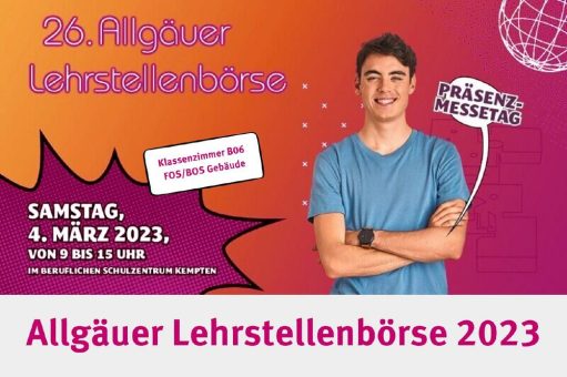 Soloplan auf der Allgäuer Lehrstellenbörse