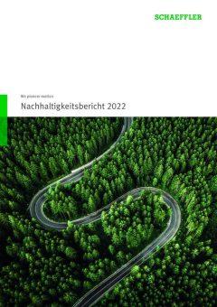 Schaeffler veröffentlicht Nachhaltigkeitsbericht 2022