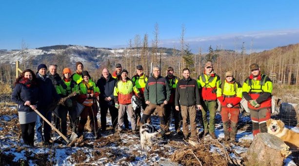 Menpower aus Wolfenbüttel und Engagement von Höganäs aus Goslar