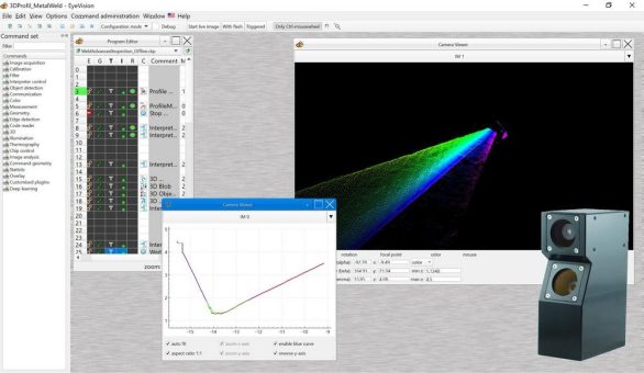 EyeSens 3D Weld (intelligenter kompakter Sensor mit integrierter Software)