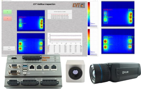 EVT IR Glue Inspection mit ThermoCare