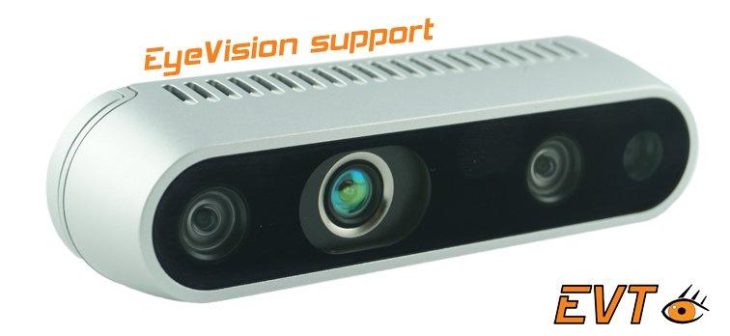 EyeVision 3D Native Support für Intel RealSense auf PC x86 und ARM