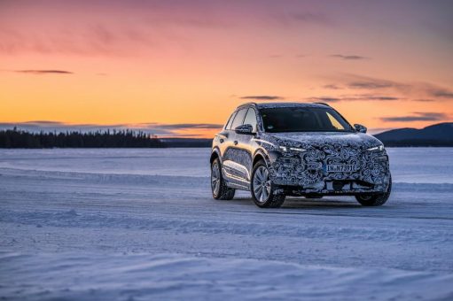 Auf Herz und Nieren: Audi testet den seriennahen Prototyp des Q6 e-tron im hohen Norden