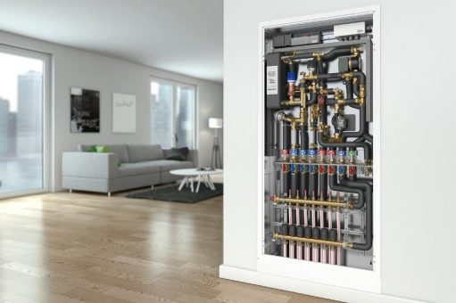 Roth FlatConnect Wohnungsstation neu auch für Niedertemperatursysteme