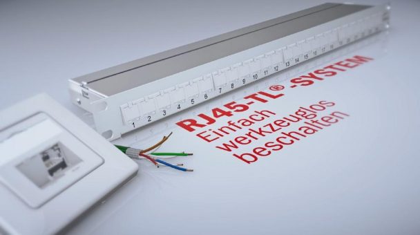 „Make it easy“ – CobiNet präsentiert auf eltefa neues Kat. 6A RJ45-TL®-Verteilerfeld für die werkzeuglose Installation