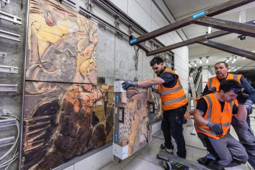 „GENESIS – Werke und Tage“ von Markus Lüpertz.  Präsentation auf der art Karlsruhe