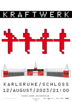 MENSCH-MASCHINE KRAFTWERK: Einziges Deutschland-Konzert 2023 in Karlsruhe