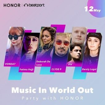 HONOR verbindet: #LiveWithHONOR bringt Live Cooking, Workouts und eine Beatport-Party in die eigenen vier Wände