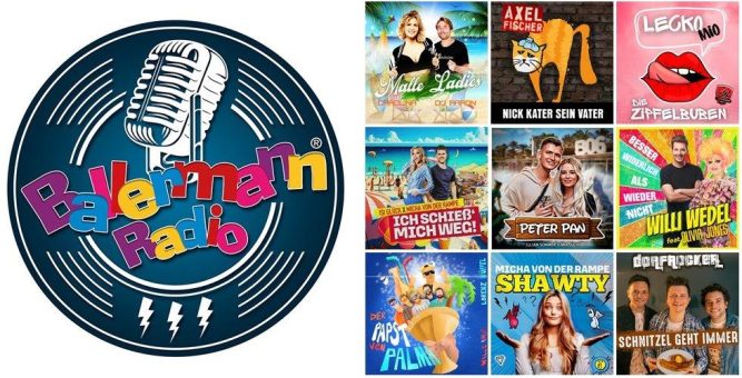 Beste Ballermannhits: Brandneu auf Ballermann Radio