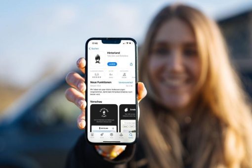 hinterland.camp launcht App für Outdoor-Enthusiasten