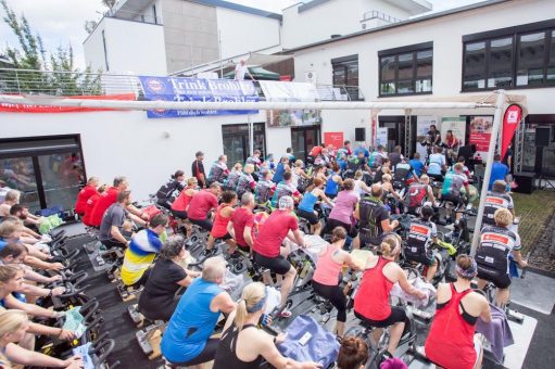 Großes monte mare Cycling-Event zugunsten der Vor-Tour der Hoffnung am 20. Mai 2023 in Andernach