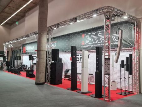 Voice-Acoustic und TENNAX auf der Prolight + Sound 2023