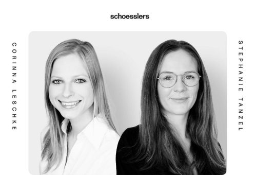 Karrieren im eigenen Haus: Stephanie Tanzel und Corinna Leschke werden Director Communications bei schossslers