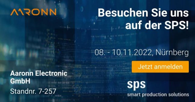 Aaronn Electronic auf der SPS Messe 2022