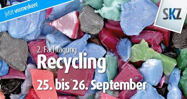 2. Fachtagung Recycling am 25. und 26. September in Würzburg