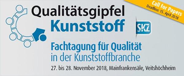 Qualitätsgipfel Kunststoff 2018