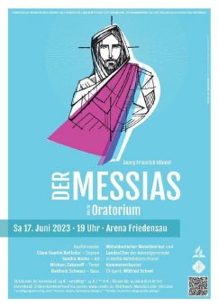 Start des Vorverkaufs: Das Oratorium „Messias“ am 17. Juni 2023 in Friedensau