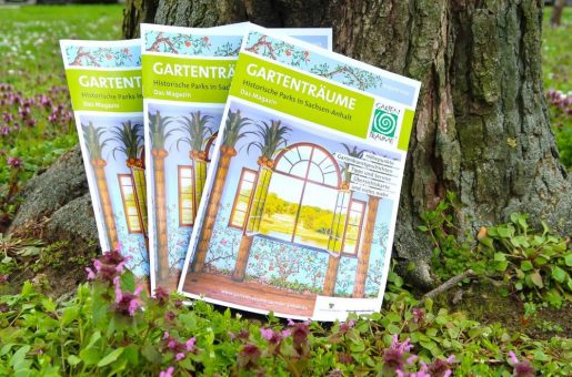 Neues Gartenträume-Magazin macht neugierig auf Gartenreisen in Sachsen-Anhalt