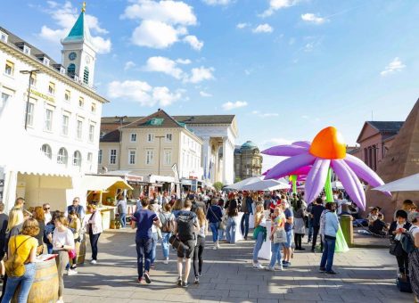 Karlsruhe feiert den Frühling mit allen Farben und Sinnen