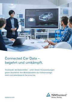 Connected Car Data: Datenschutz wichtig – smarte Anwendungen aber auch