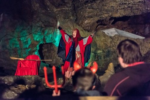 Kinderwalpurgis in der Baumannshöhle Rübeland