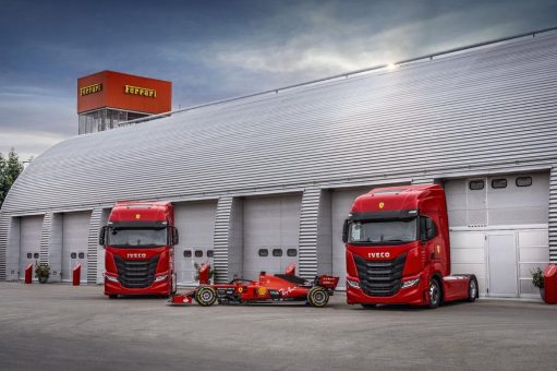 IVECO liefert zwei IVECO S-WAY an die Scuderia Ferrari