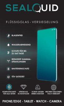 „Sealquid“ Handy-Displayschutz vermeidet Plastikmüll