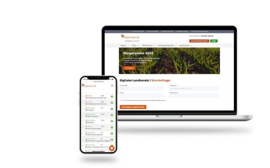 Deutschlands modernste Landwirte beschaffen Betriebsmittel jetzt digital