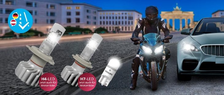 Philips Ultinon Pro6000 LED – Jetzt auch als H7-LED für Motorräder erhältlich!