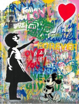 Ausstellung: Mr. Brainwash Balloon Girl – Life is Beautiful