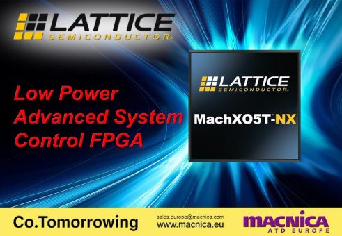 Lattice erweitert sein Low-Power FPGA-Portfolio mit den MachXO5T-NX Advanced System Control FPGAs