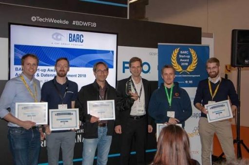 BARC Start-up Award für Analytics 2018: „Open as App“ siegt mit Lösung für automatisierte Erstellung mobiler BI-Anwendungen