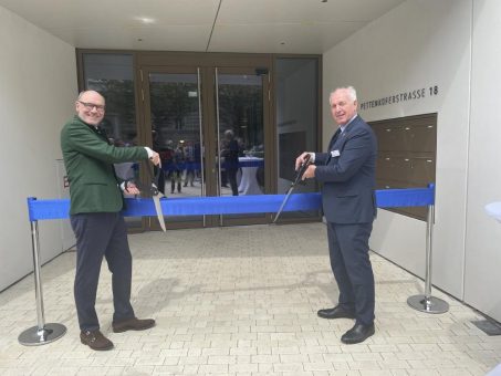 Münchener Verein eröffnet neues Bürogebäude „das max“ im Münchner Stadtviertel Ludwigsvorstadt