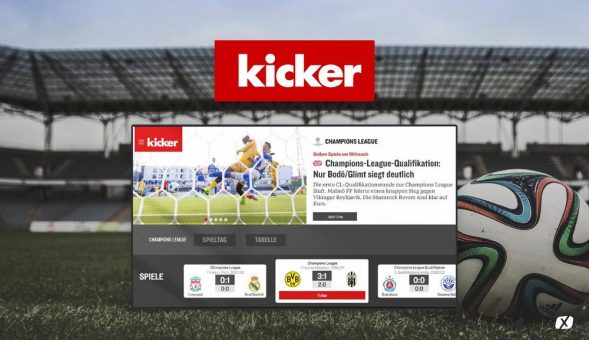 Preisgekrönte kicker CTV-App jetzt auf Foxxum CTV OS verfügbar