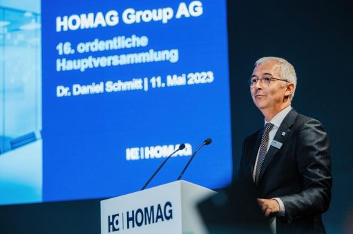 Hauptversammlung der HOMAG Group AG wieder in Präsenz