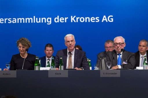 Hauptversammlung der Krones AG beschließt Dividende von 1,75 Euro je Aktie