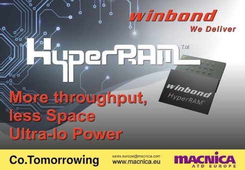 Winbond HYPERRAM™ 3.0 gewinnt den 7ten China IoT Innovation Preis 2022